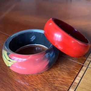 2 Bangles acrylic